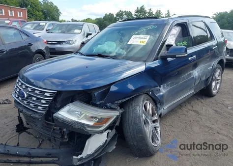 2016 Ford Explorer Limited from USA, damaged, VIN 1FM5K7FH9GGC68600